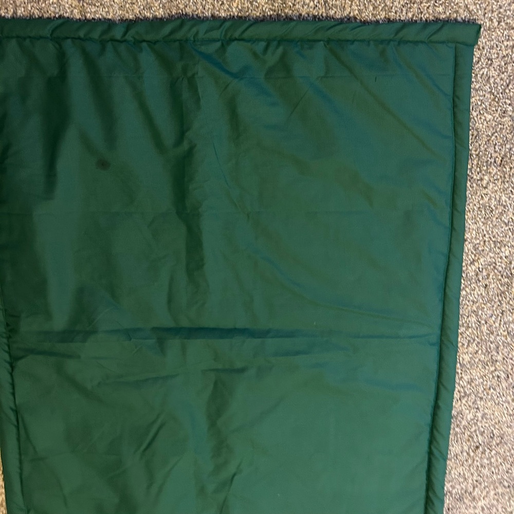 Handmade blanket green John Deere with matching pillow - Picture 2 of 3